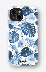iPhone 15 Plus Tough Case – Blue Tropics - View 1