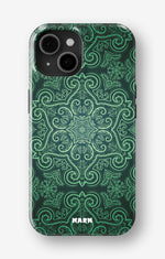 iPhone 15 Plus Tough Case – Retro Forest - View 1