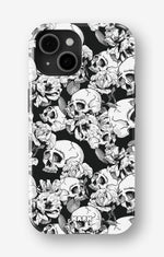 iPhone 15 Plus Tough Case – Skull Garden - View 1