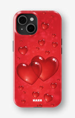 iPhone 15 Plus Tough Case – Red Romance - View 1