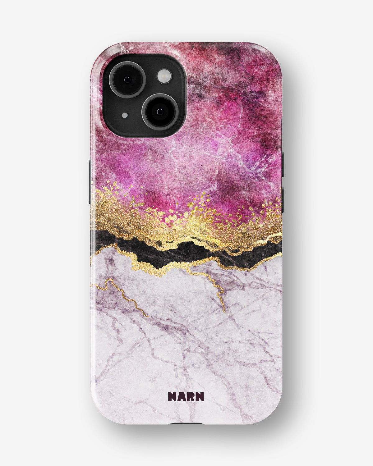 iPhone 15 Plus Tough Case – Pink Dream - View 1