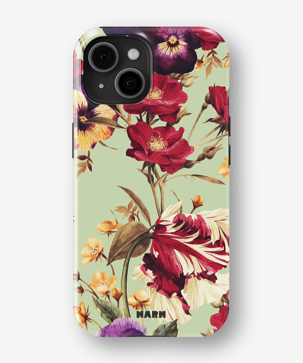 iPhone 15 Plus Tough Case – Pansy Pansy - View 1