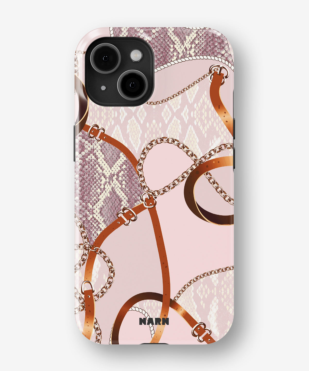 iPhone 15 Plus Tough Case – Chains - View 1