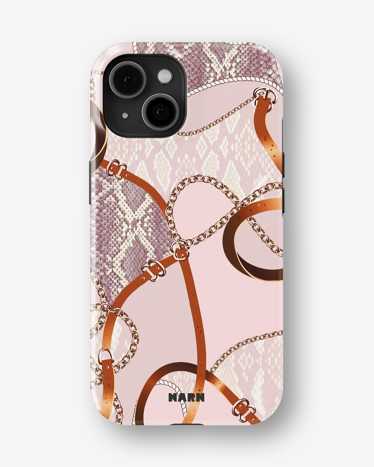 iPhone 15 Plus Tough Case – Chains - View 1