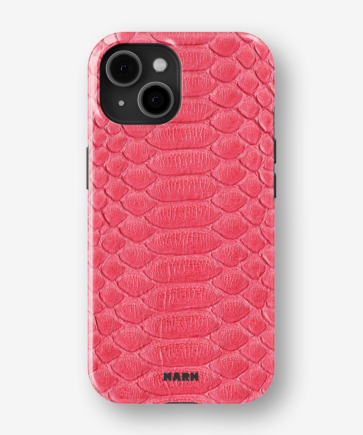 iPhone 15 Plus Tough Case – Pink Snake - View 1