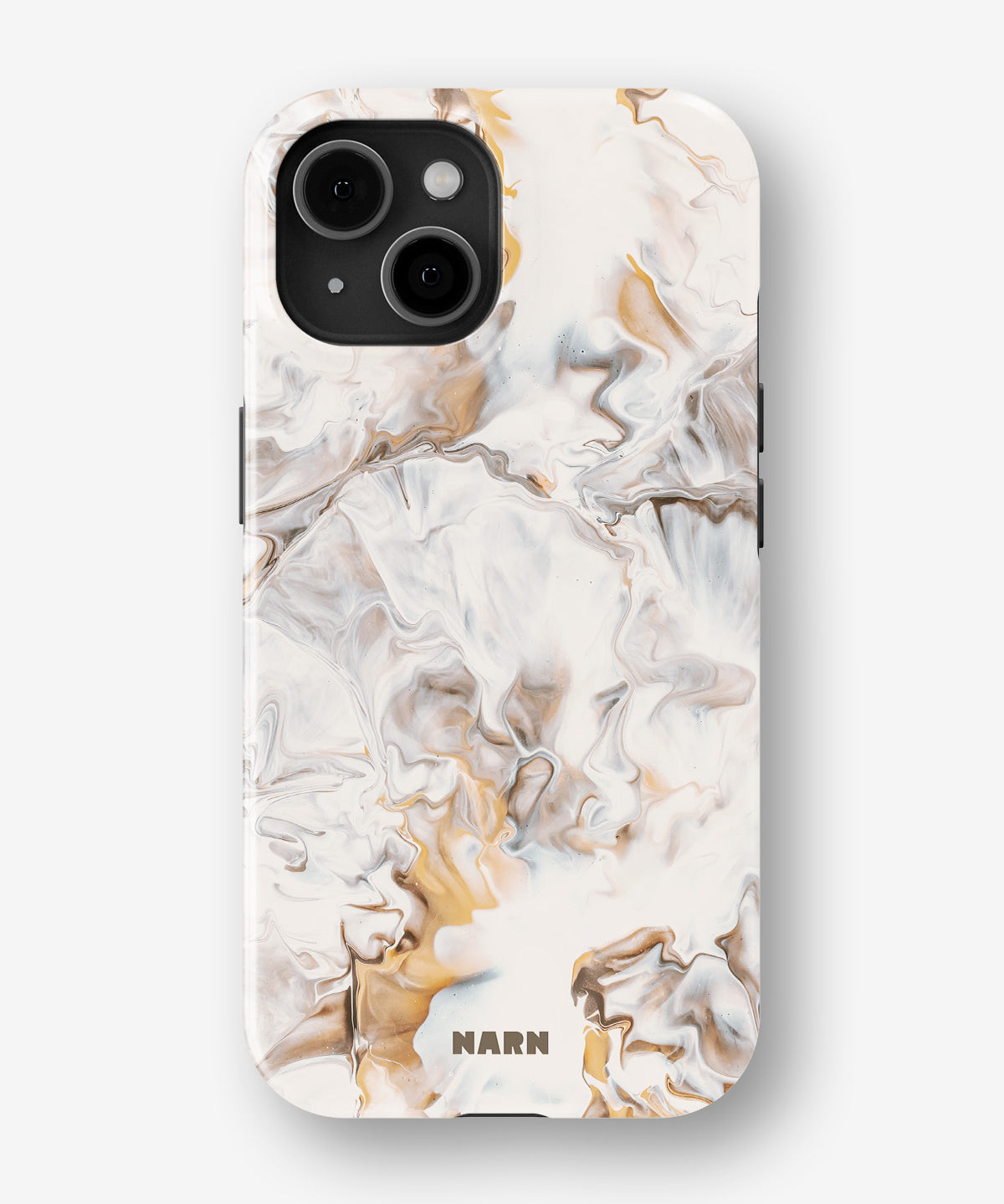 iPhone 15 Plus Tough Case – Icy Caramel - View 1