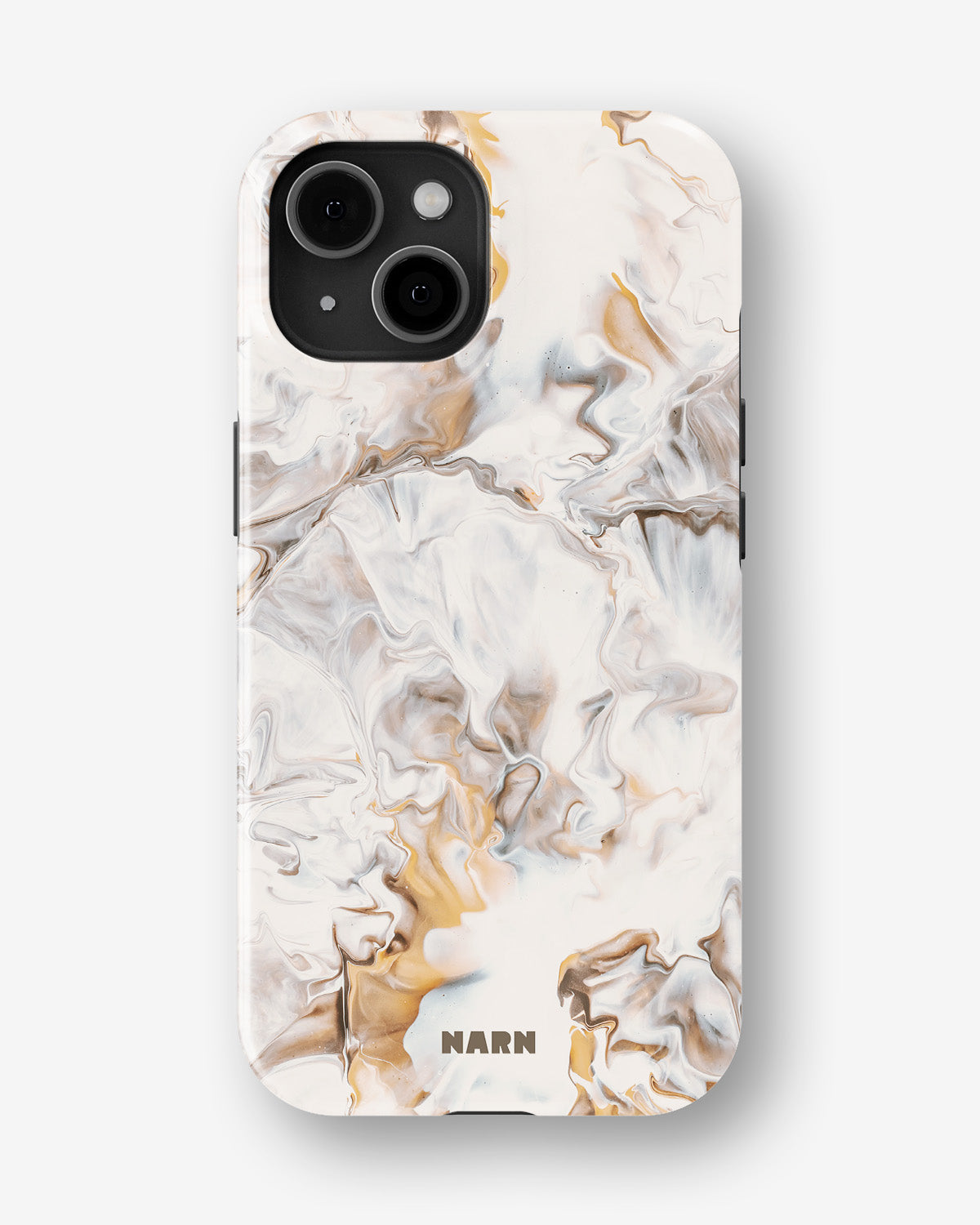 iPhone 15 Plus Tough Case – Icy Caramel - View 1