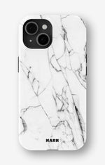 iPhone 15 Plus Tough Case – Milky Marble - View 1