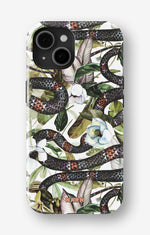 iPhone 15 Plus Tough Case – Jungle Snake - View 1