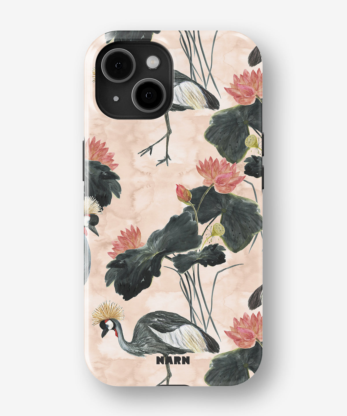 iPhone 15 Plus Tough Case – Crowned Bird - View 1