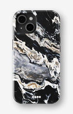 iPhone 15 Plus Tough Case – Dark Swirl - View 1