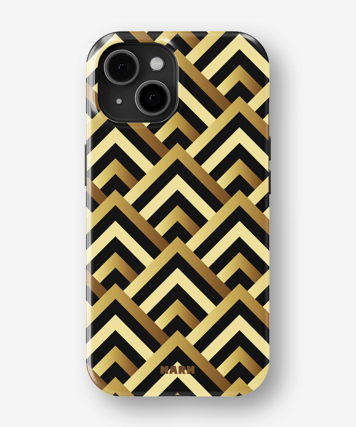 iPhone 15 Plus Tough Case – Goldline - View 1