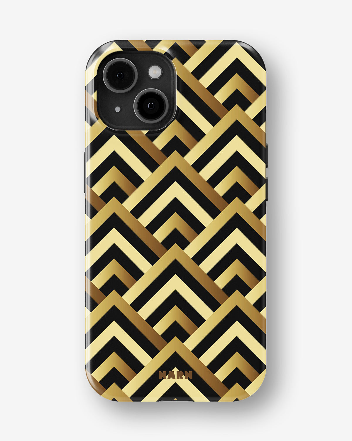 iPhone 15 Plus Tough Case – Goldline - View 1