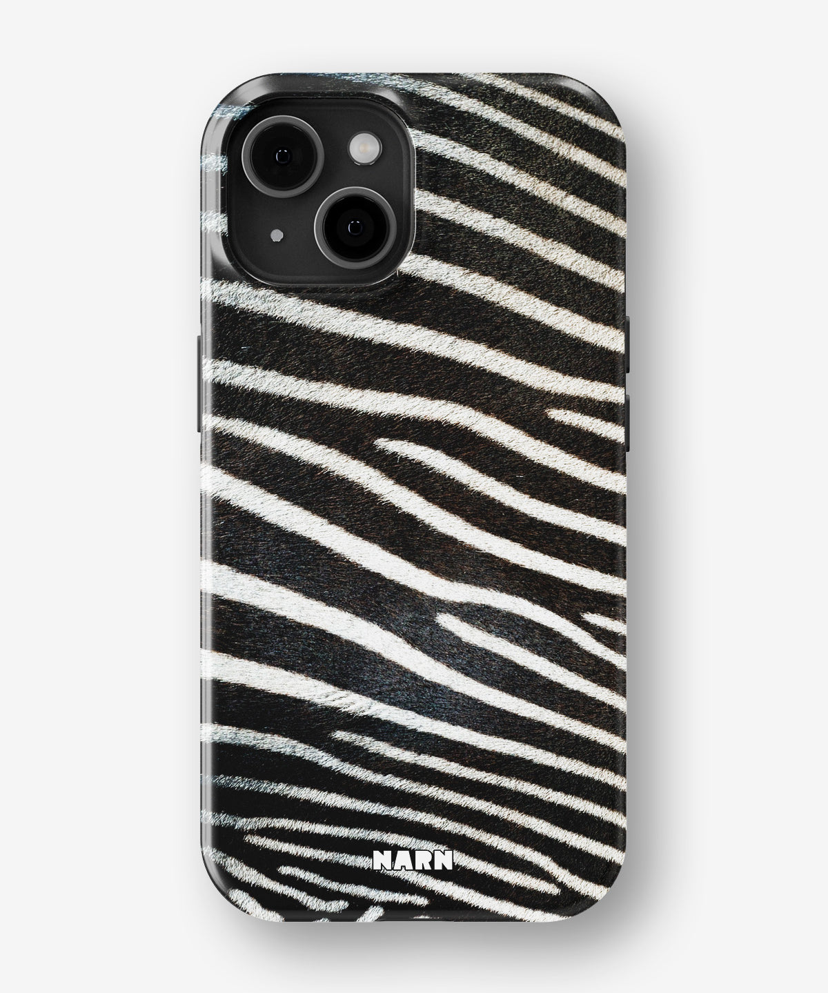 iPhone 15 Plus Tough Case – Zebra Stripe - View 1