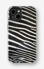 iPhone 15 Plus Tough Case – Zebra Stripe - View 1
