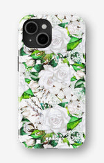 iPhone 15 Plus Tough Case – White Bloom - View 1