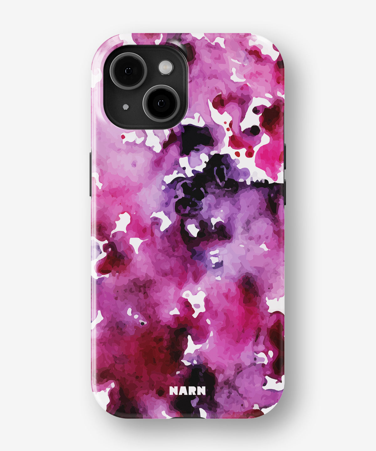 iPhone 15 Plus Tough Case – Floral Splash - View 1