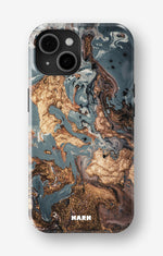 iPhone 15 Plus Tough Case – Molten Gold - View 1