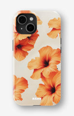 iPhone 15 Plus Tough Case – Hibiscus Dreams - View 1