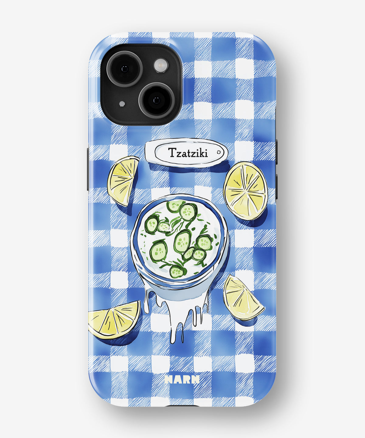 iPhone 15 Plus Tough Case – Tzatziki Time - View 1