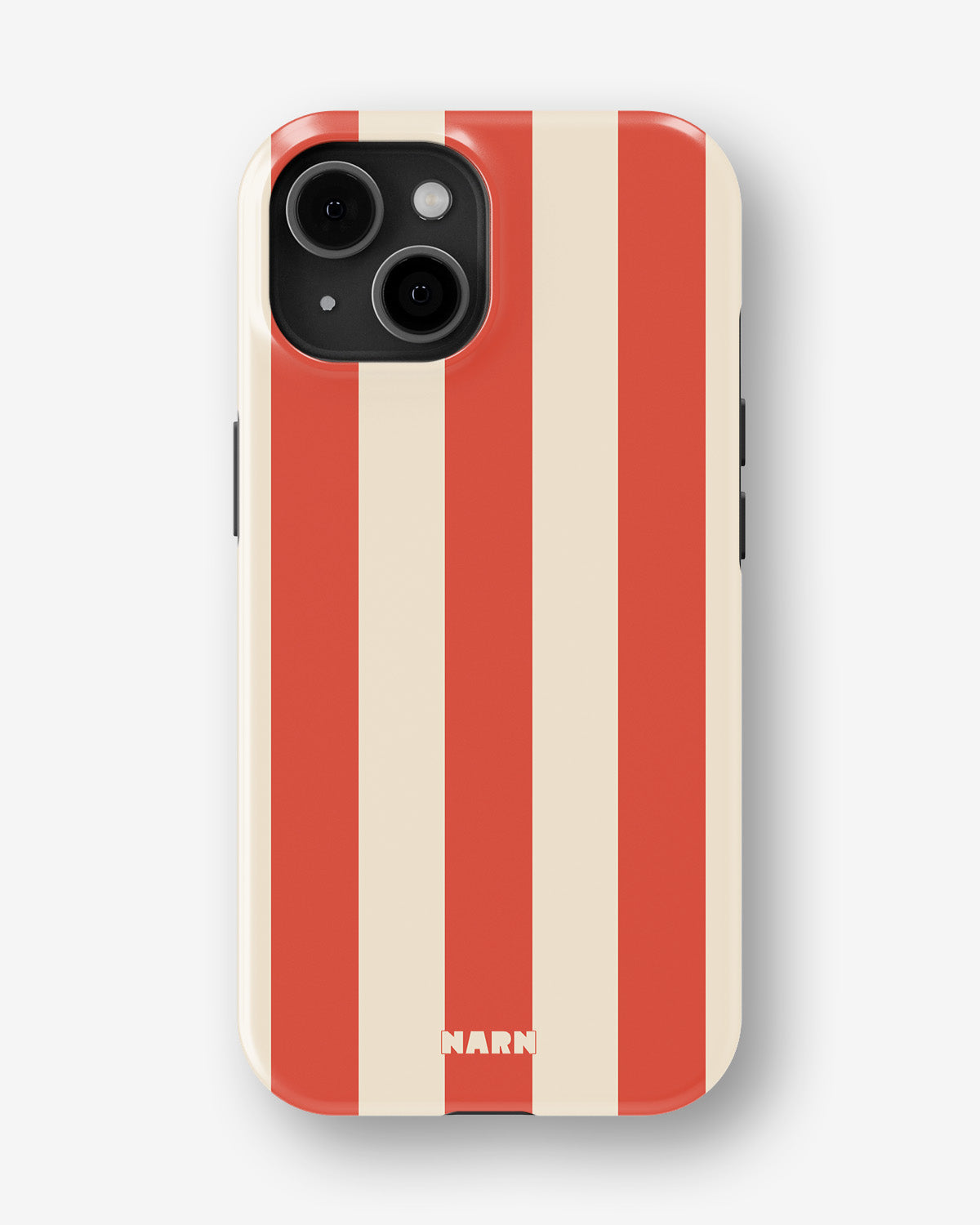 iPhone 15 Plus Tough Case – Sunset Stripes - View 1