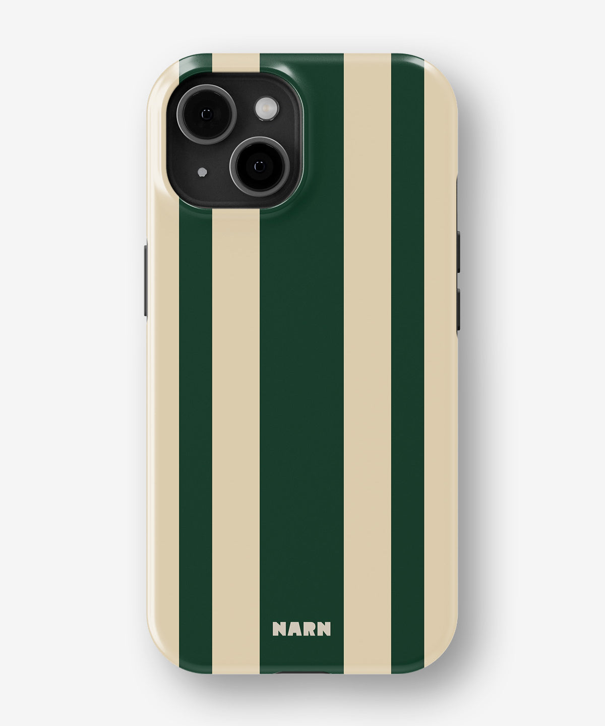 iPhone 15 Plus Tough Case – Vert Stripe - View 1