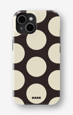 iPhone 15 Plus Tough Case – Bold Dots - View 1