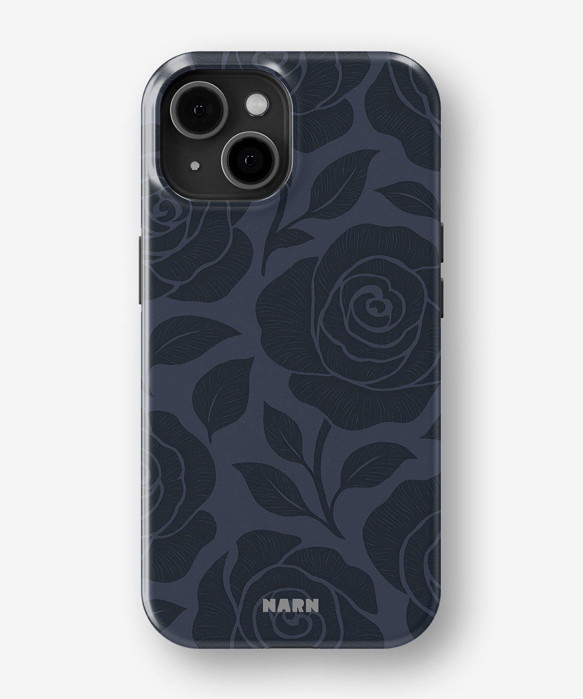 iPhone 15 Plus Tough Case – Midnight Rose - View 1