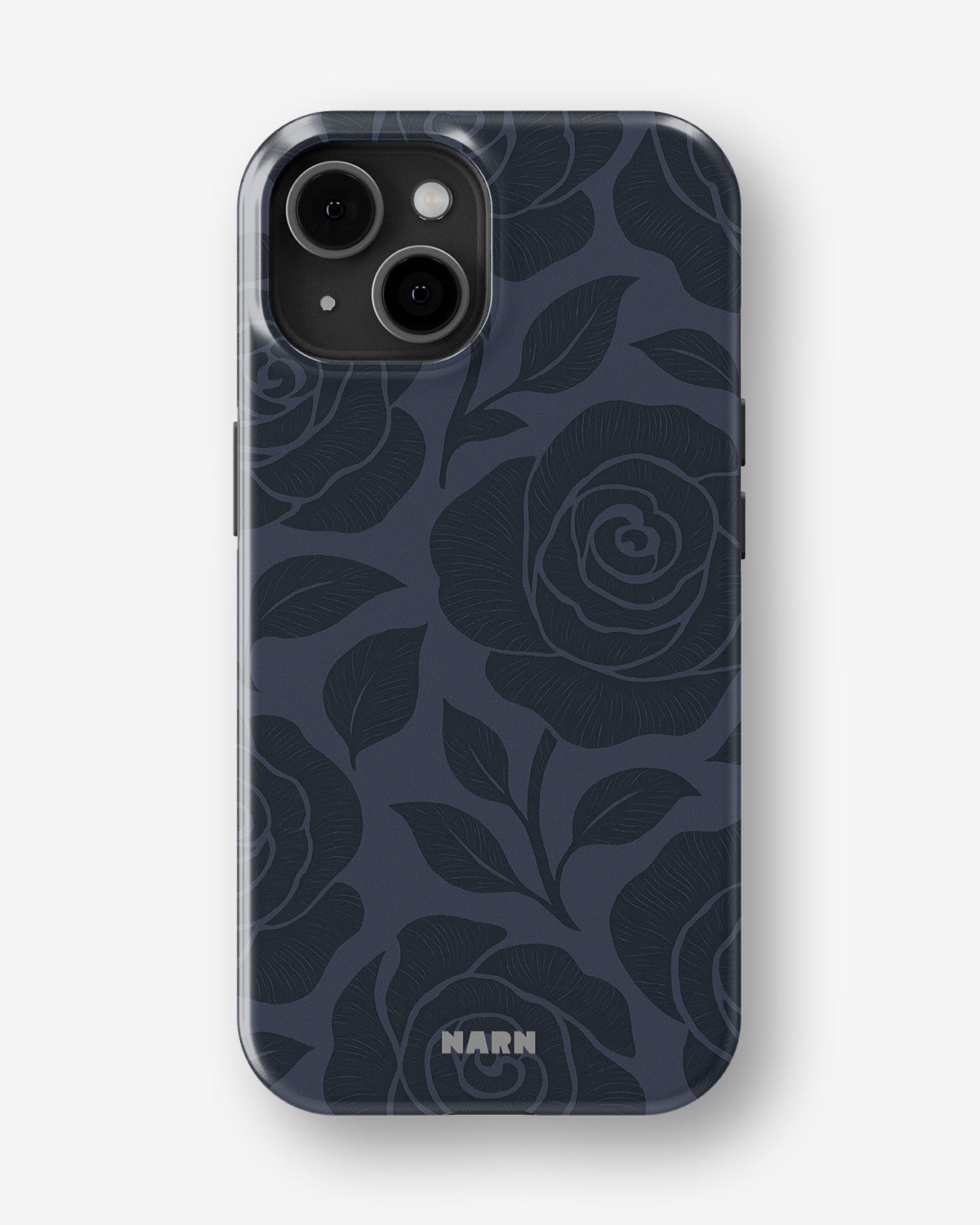 iPhone 15 Plus Tough Case – Midnight Rose - View 1