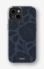 iPhone 15 Plus Tough Case – Midnight Rose - View 1