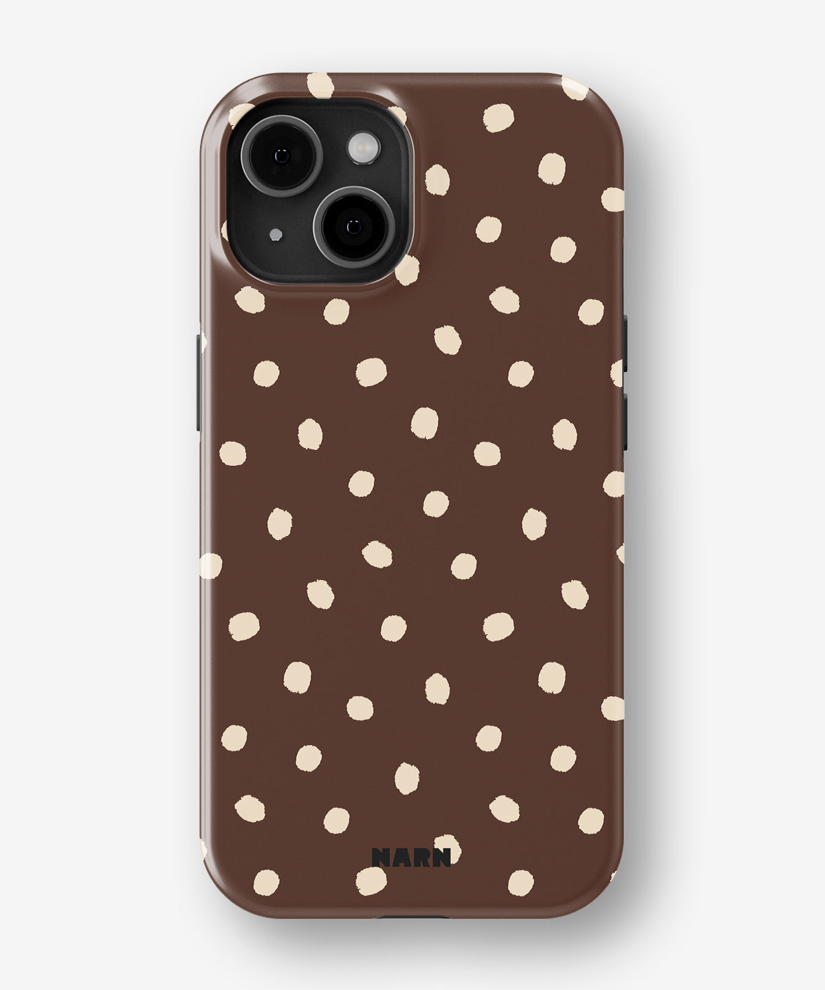 iPhone 15 Plus Tough Case – Choco Dots - View 1