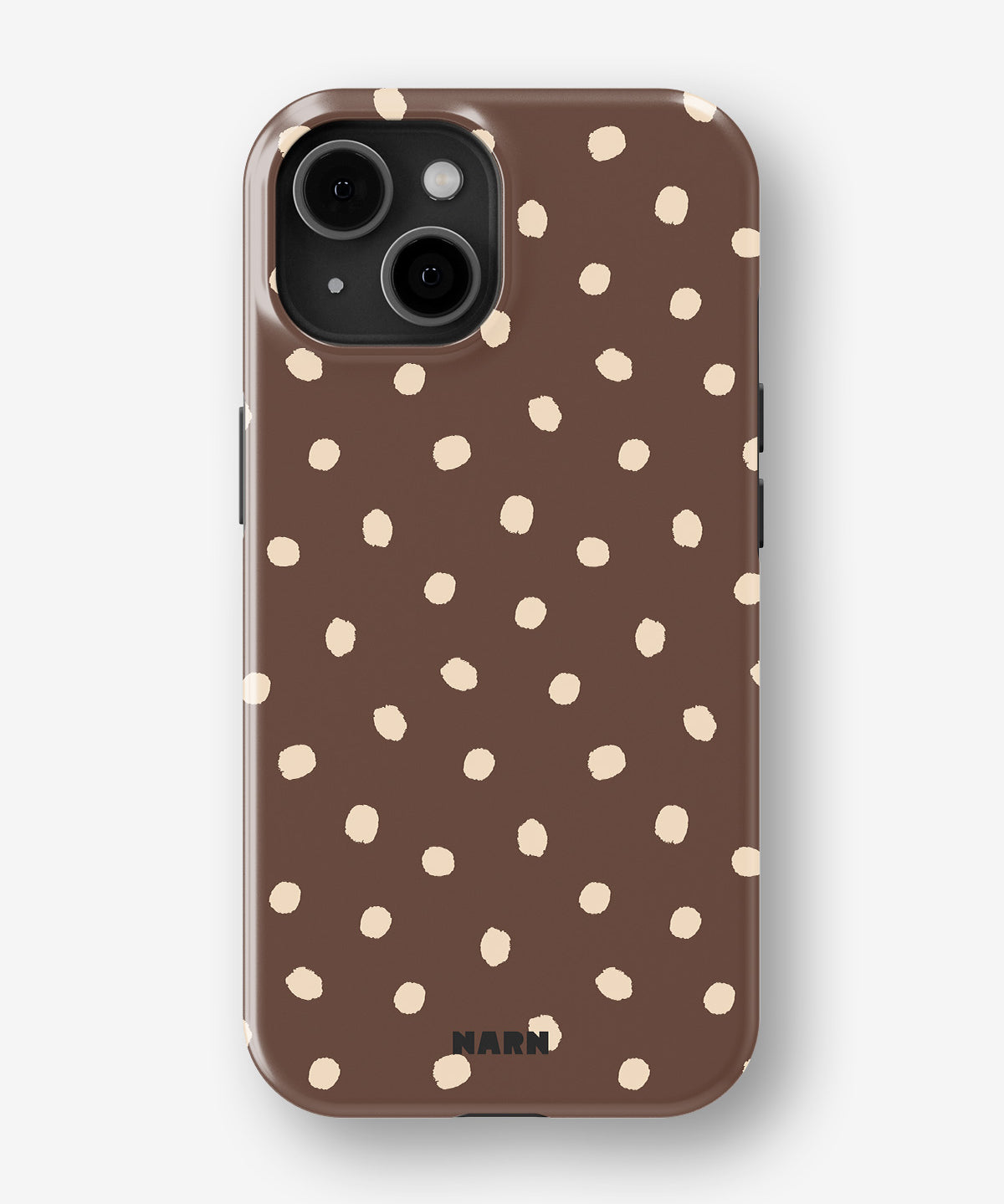 iPhone 15 Plus Tough Case – Choco Dots - View 1