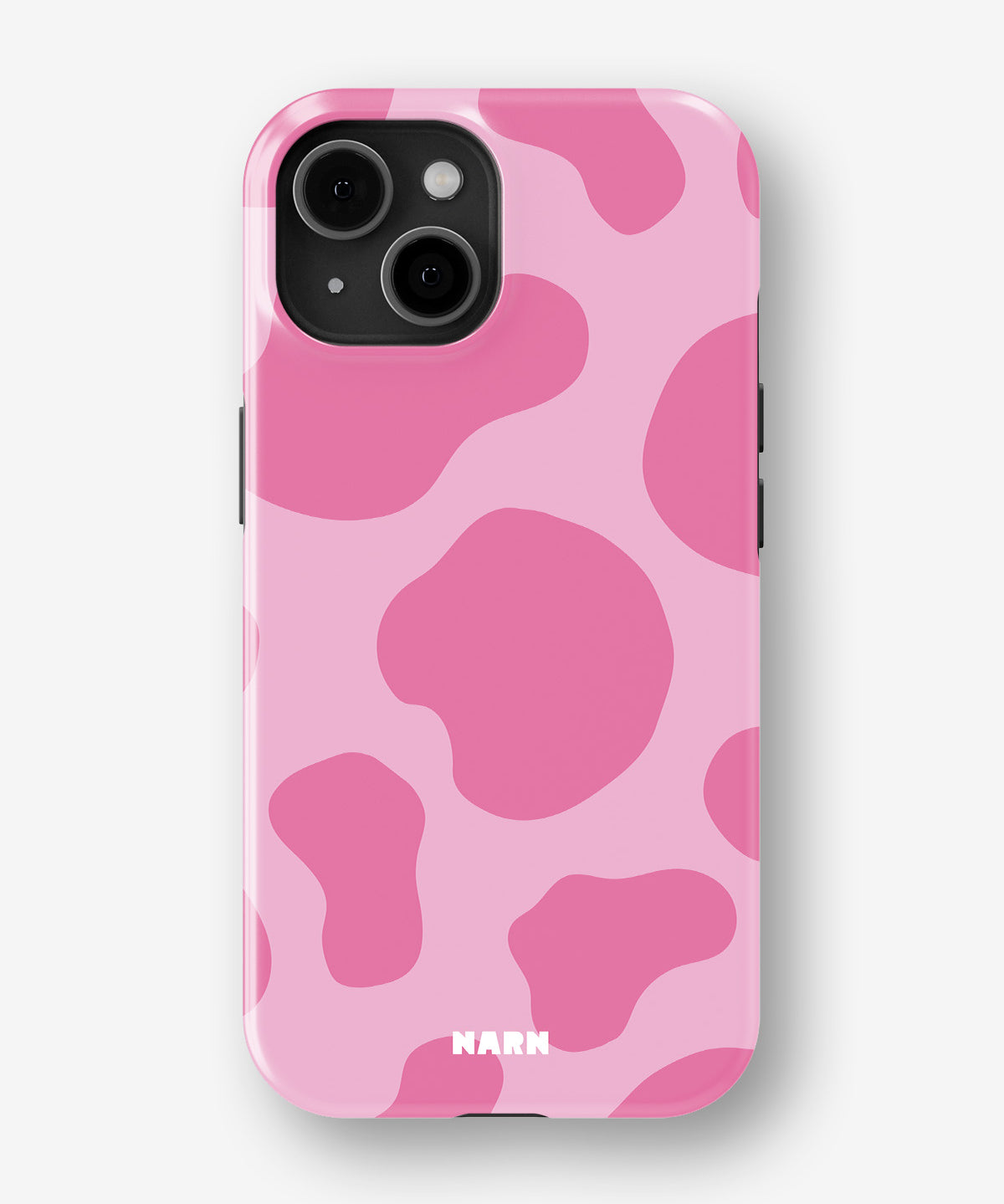 iPhone 15 Plus Tough Case – Pink Moo - View 1