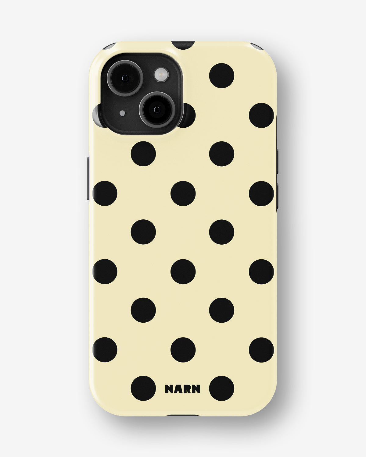 iPhone 15 Plus Tough Case – Honey Dots - View 1