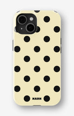 iPhone 15 Plus Tough Case – Honey Dots - View 1