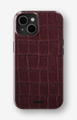 iPhone 15 Plus Tough Case – Rouge Croc - View 1