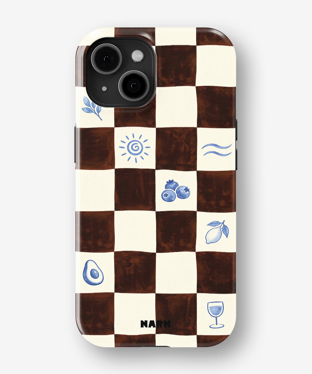 iPhone 15 Plus Tough Case – Dolce Grid - View 1