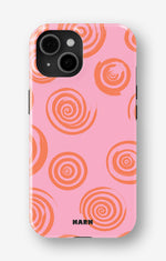iPhone 15 Plus Tough Case – Candy Swirl - View 1