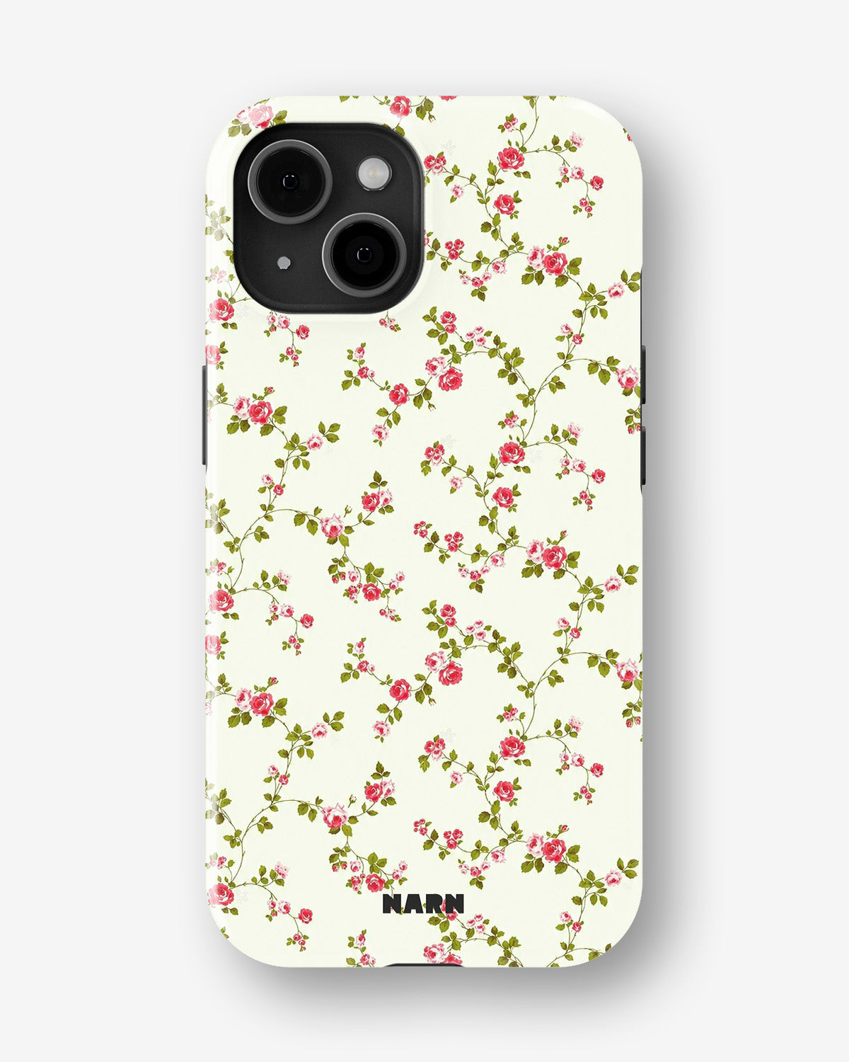 iPhone 15 Plus Tough Case – Vintage Rose - View 1