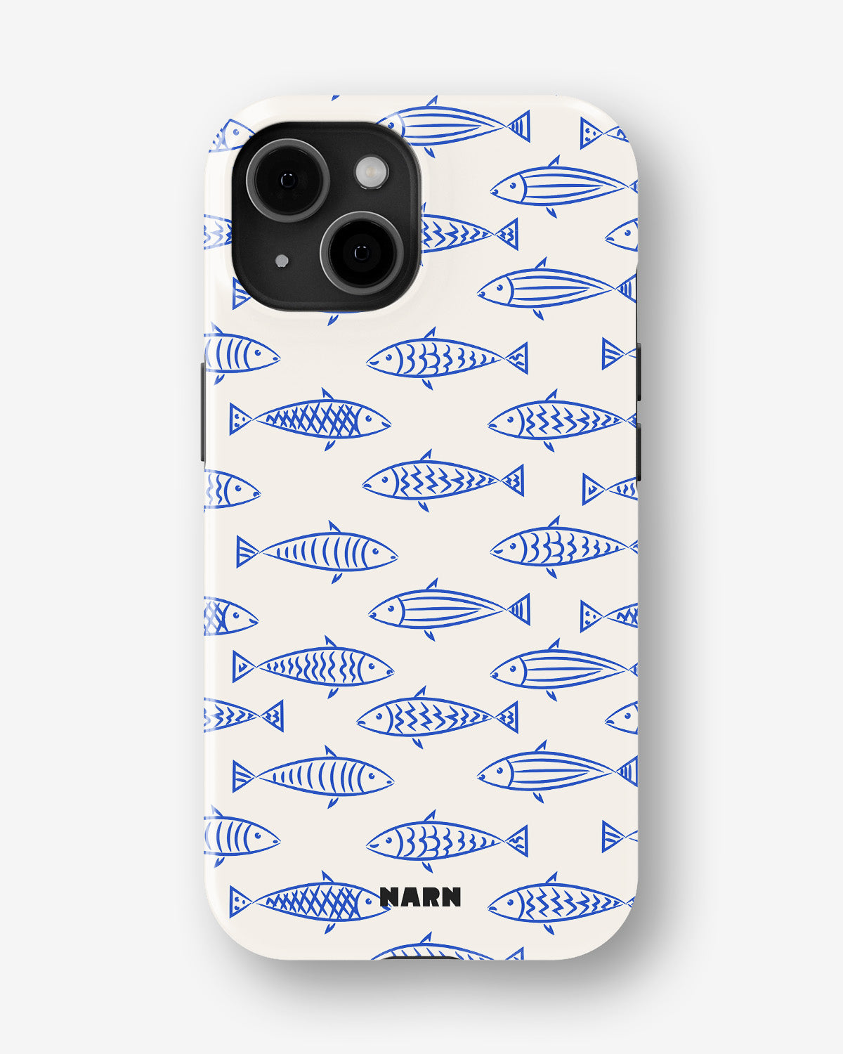 iPhone 15 Plus Tough Case – Blue Catch - View 1