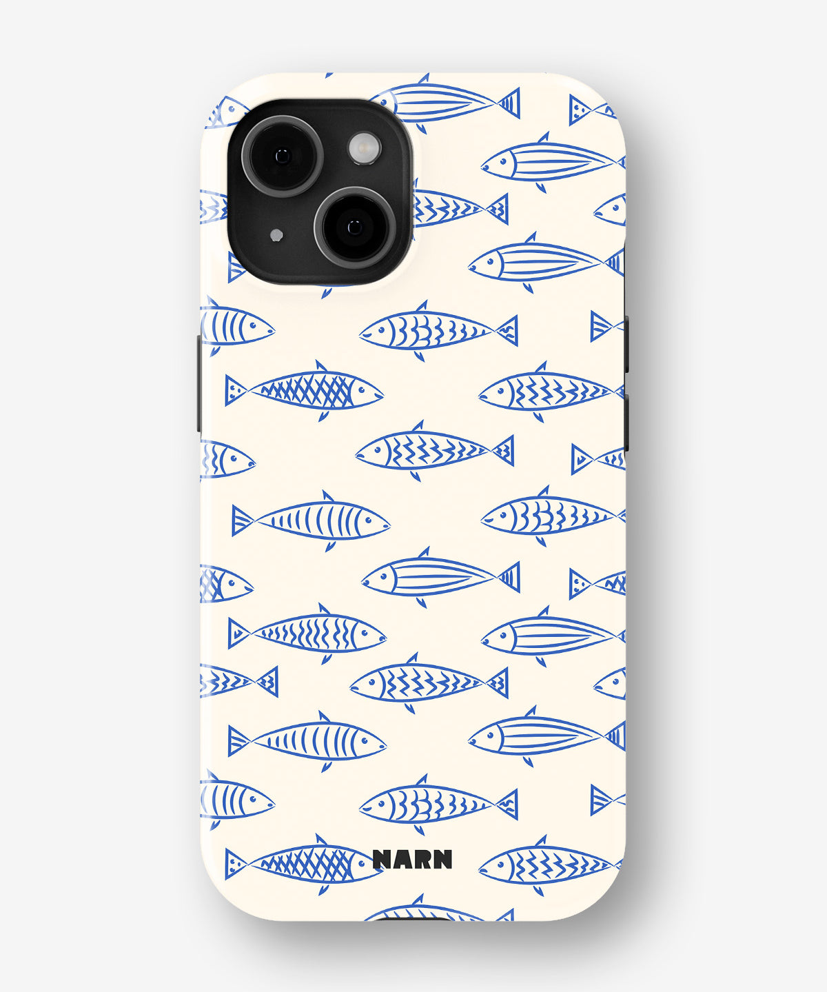 iPhone 15 Plus Tough Case – Blue Catch - View 1