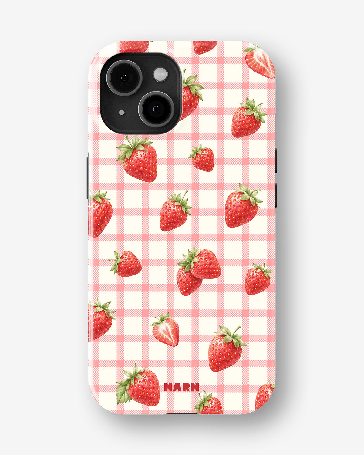 iPhone 15 Plus Tough Case – Strawbella - View 1