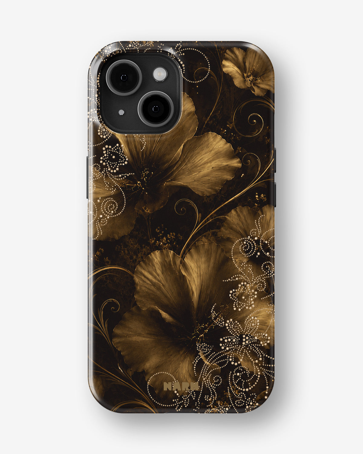 iPhone 15 Plus Tough Case – Bloom Noir - View 1