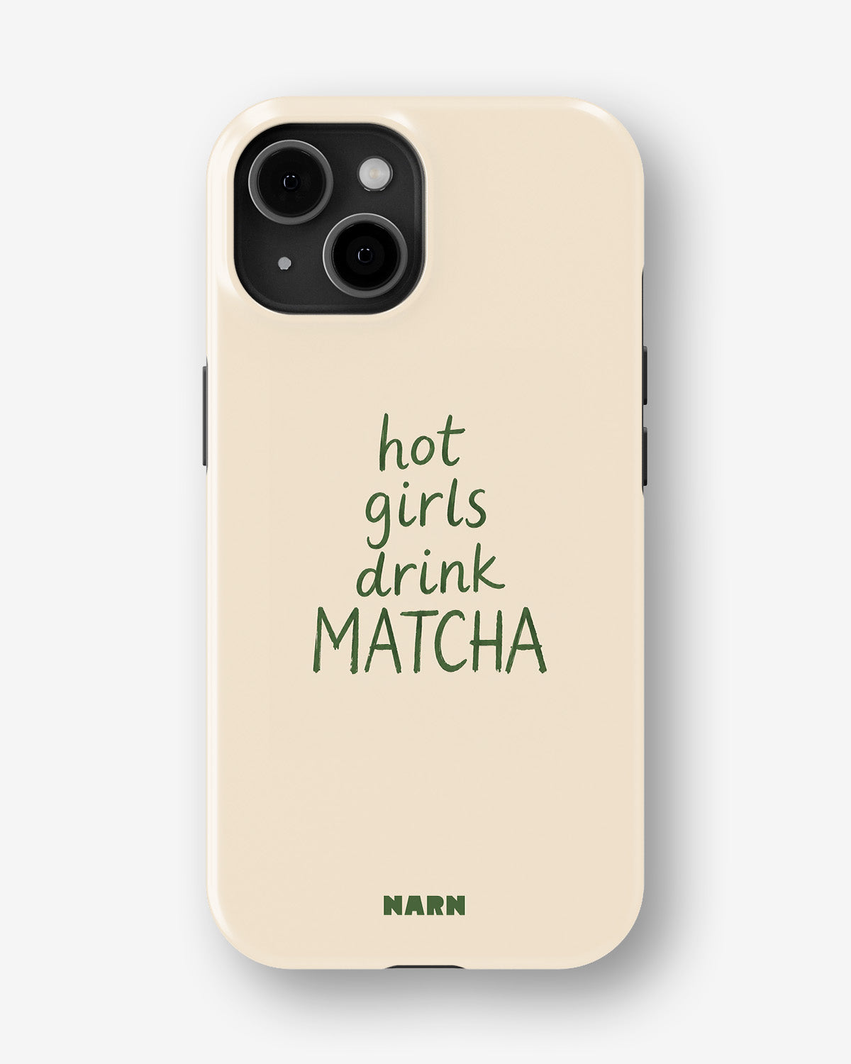 iPhone 15 Plus Tough Case – Drink Matcha - View 1