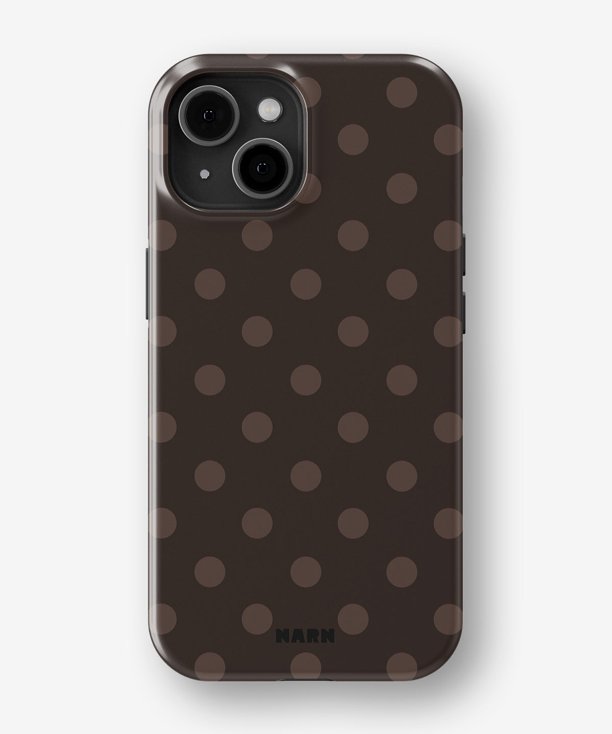 iPhone 15 Plus Tough Case – Cocoa - View 1
