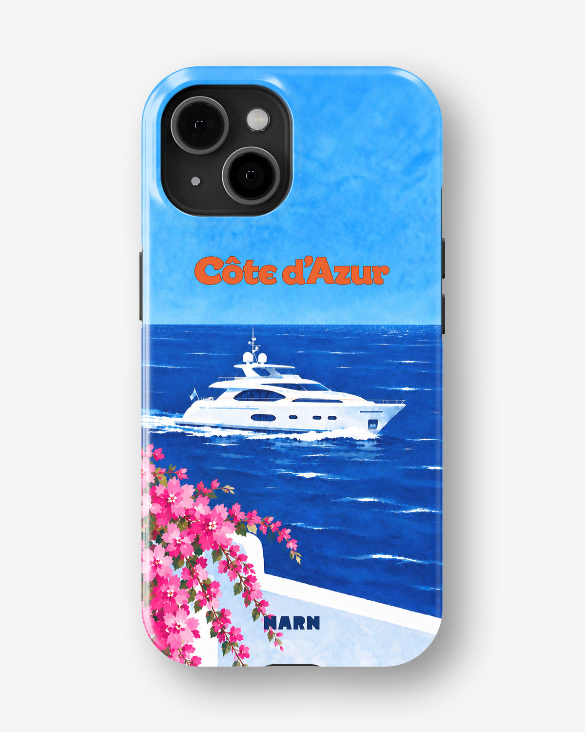 iPhone 15 Plus Tough Case – Cap Bleu - View 1