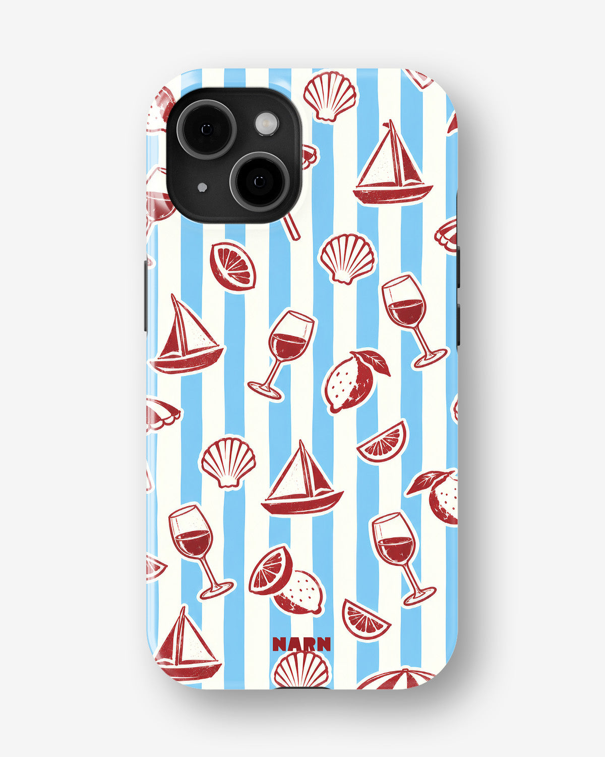 iPhone 15 Plus Tough Case – Bonjour - View 1