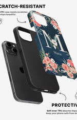 iPhone 15 Plus Tough Case – Custom - Floral - View 2