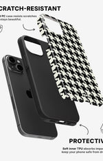 iPhone 15 Plus Tough Case – Houndstooth - View 2