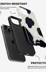 iPhone 15 Plus Tough Case – Cow Skin - View 2